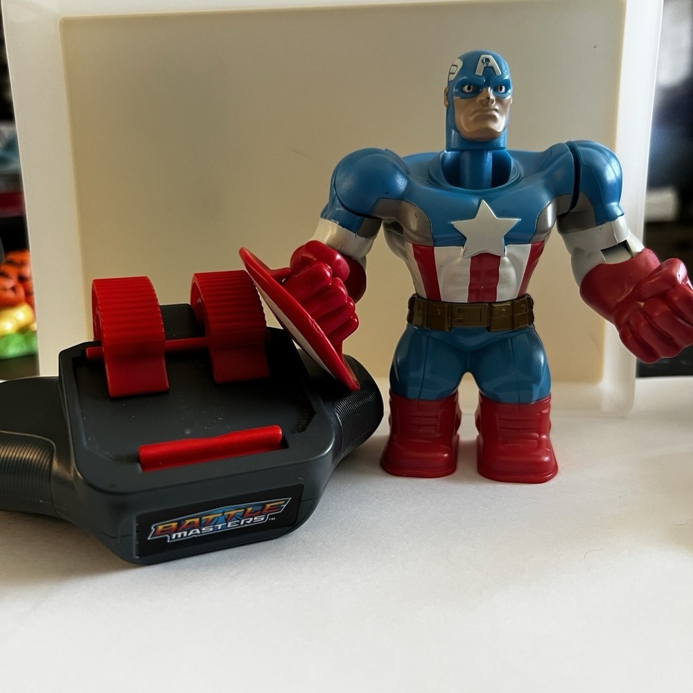 2013 Hasbro Battle Masters Slam Marvel Captain America Figure W/controller‎